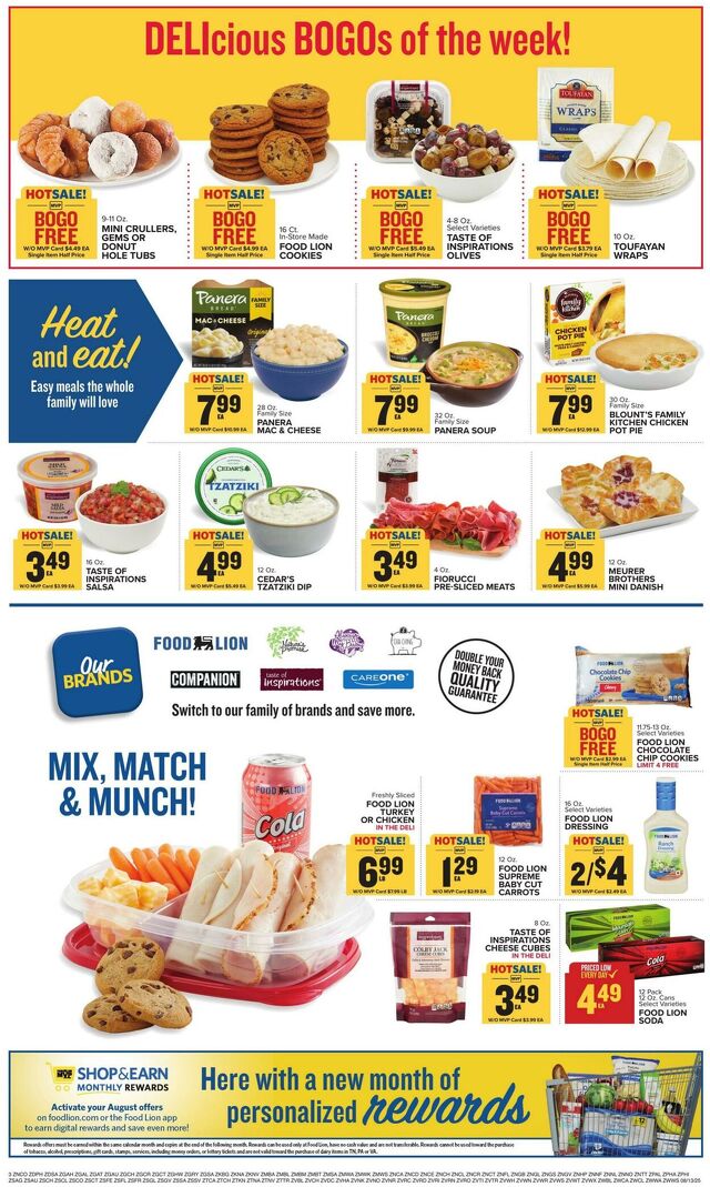 Catalogue Food Lion from 08/13/2025