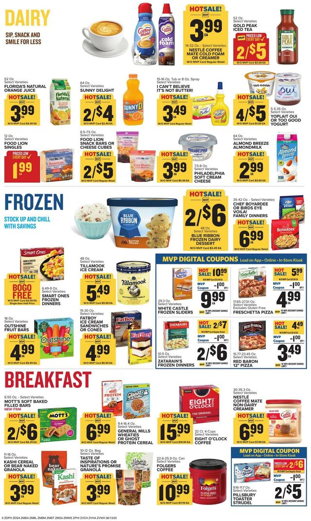 Catalogue Food Lion from 08/13/2025
