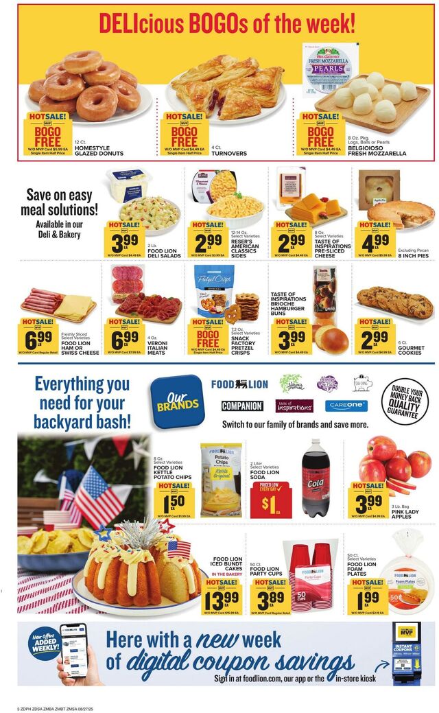 Catalogue Food Lion from 08/27/2025