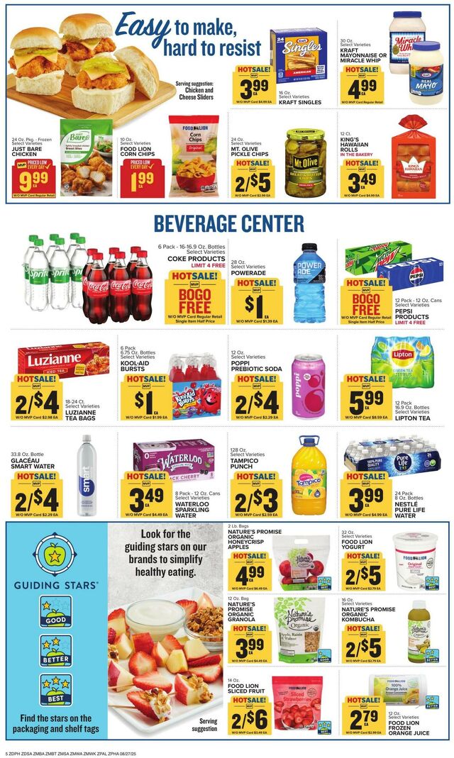 Catalogue Food Lion from 08/27/2025