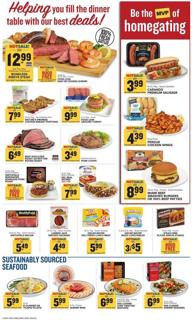 Catalogue Food Lion from 09/24/2025