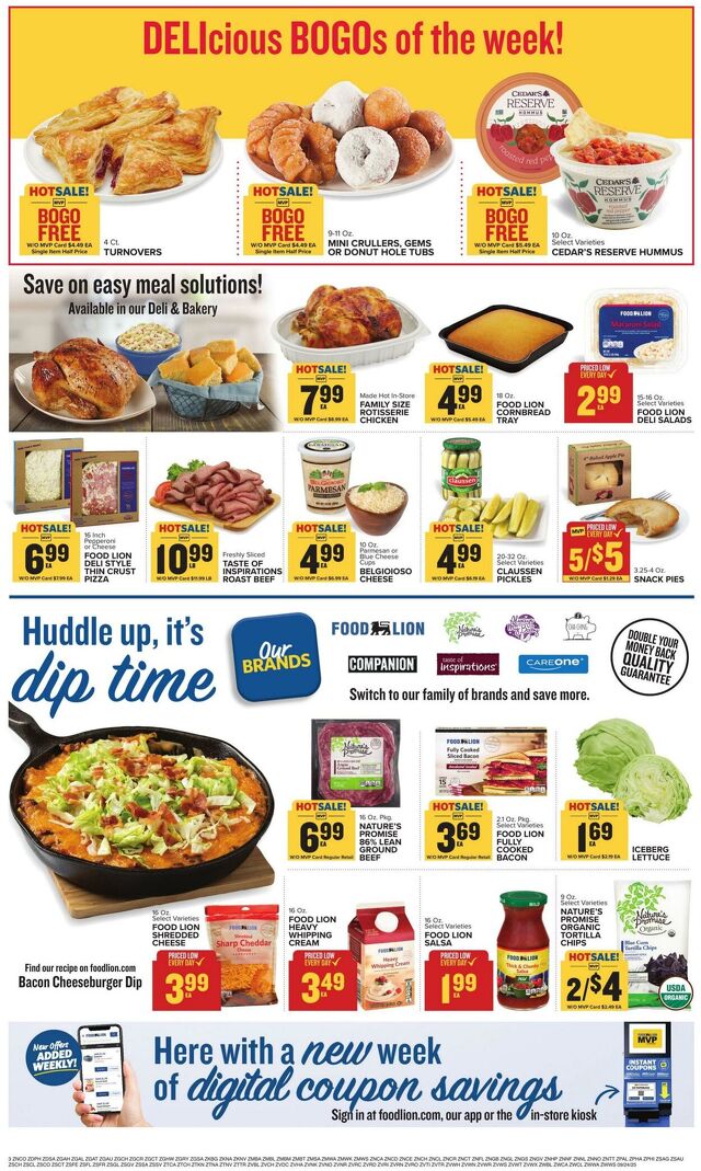 Catalogue Food Lion from 09/24/2025