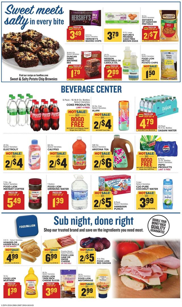 Catalogue Food Lion from 09/24/2025