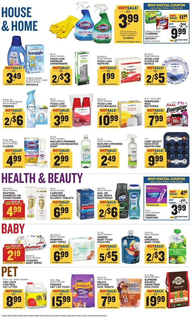 Catalogue Food Lion from 09/24/2025