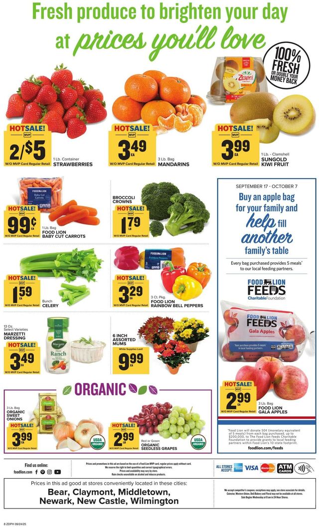 Catalogue Food Lion from 09/24/2025