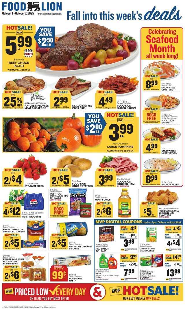 Catalogue Food Lion from 10/01/2025