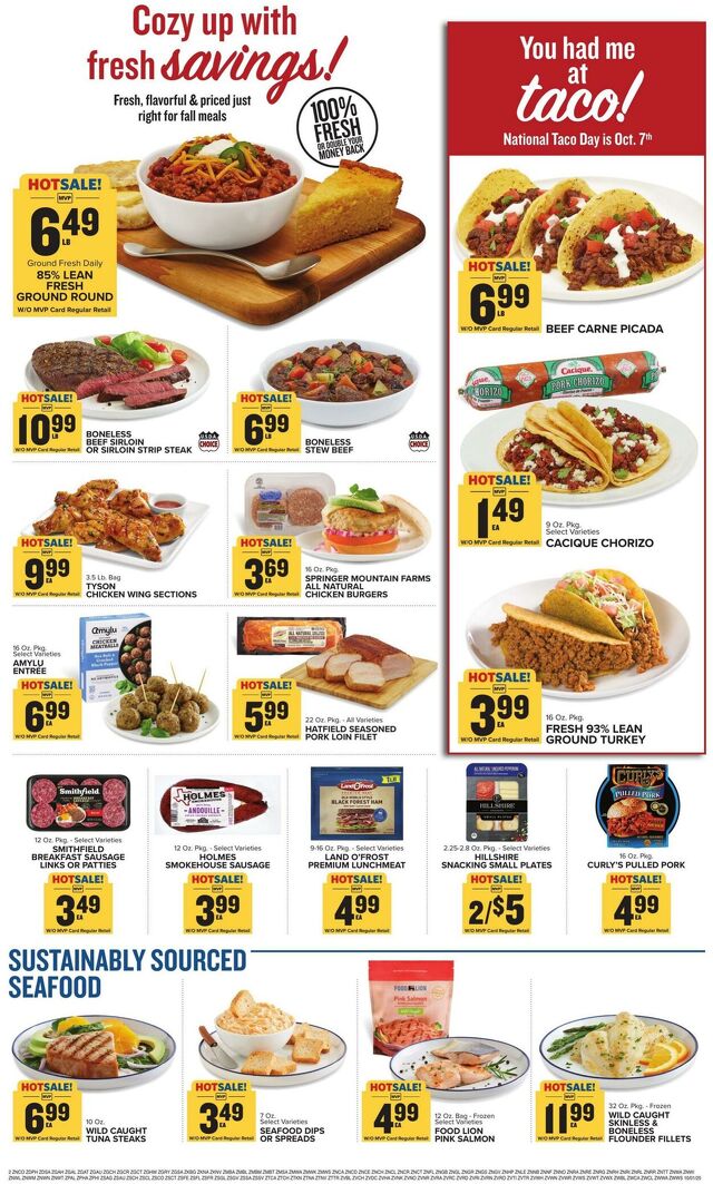 Catalogue Food Lion from 10/01/2025