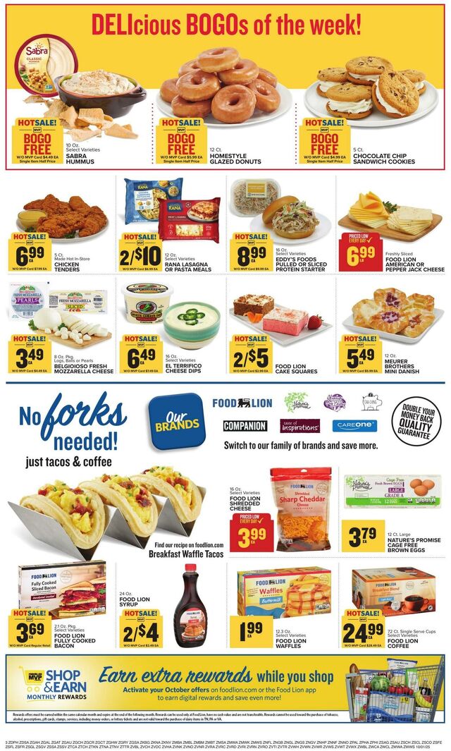Catalogue Food Lion from 10/01/2025