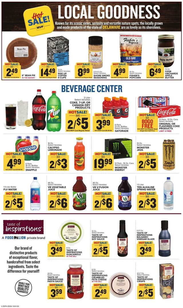 Catalogue Food Lion from 10/01/2025