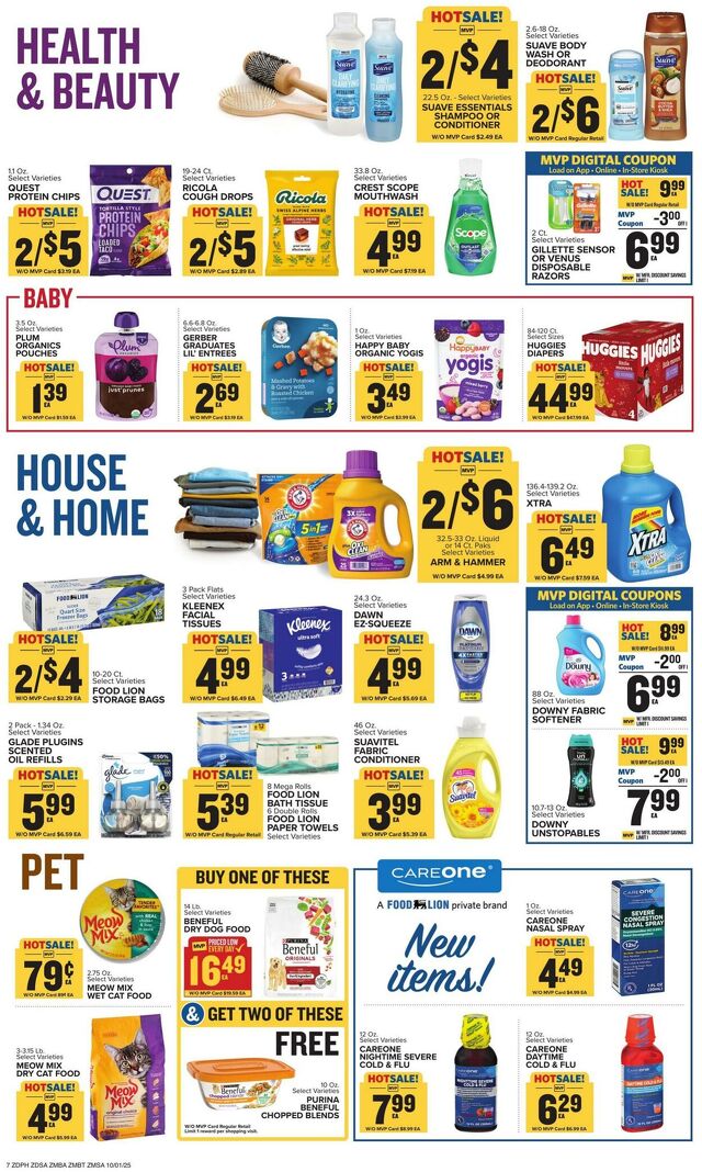 Catalogue Food Lion from 10/01/2025