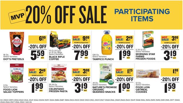 Catalogue Food Lion from 10/01/2025