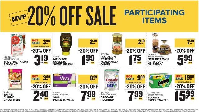 Catalogue Food Lion from 10/01/2025