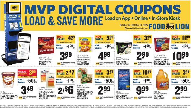 Catalogue Food Lion from 10/15/2025