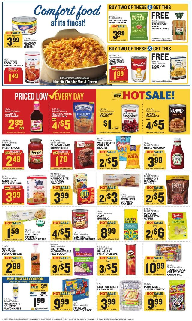 Catalogue Food Lion from 10/22/2025