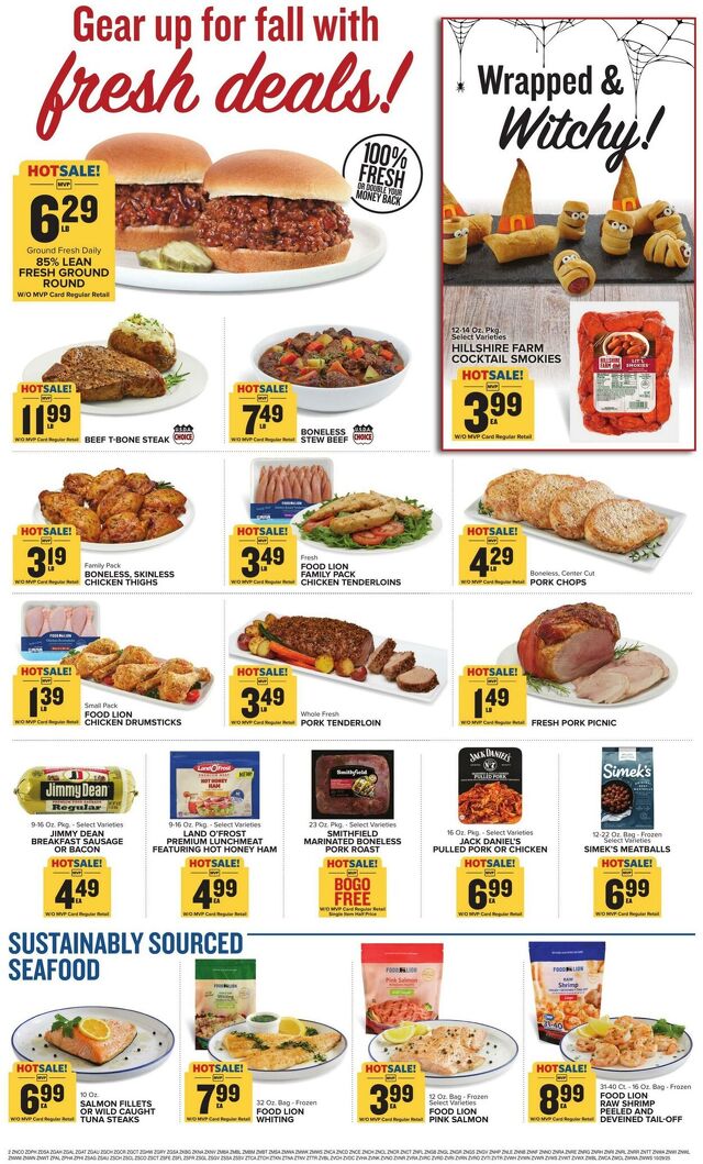 Catalogue Food Lion from 10/29/2025