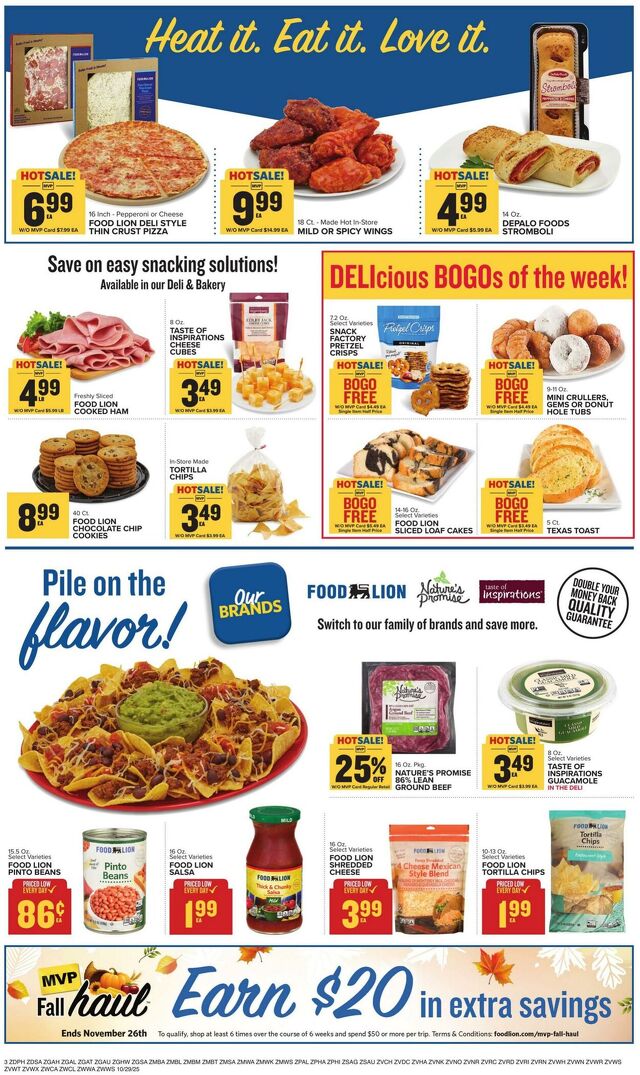 Catalogue Food Lion from 10/29/2025