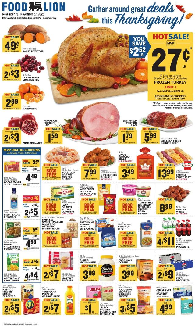 Catalogue Food Lion from 11/19/2025
