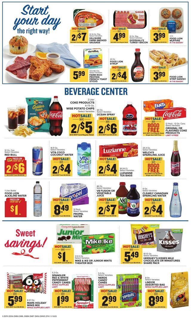 Catalogue Food Lion from 11/19/2025