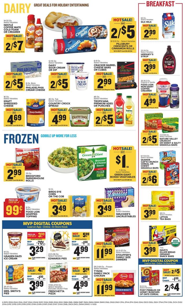 Catalogue Food Lion from 11/19/2025