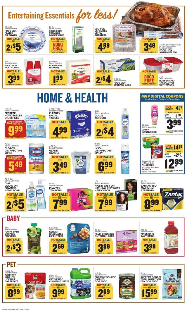 Catalogue Food Lion from 11/19/2025