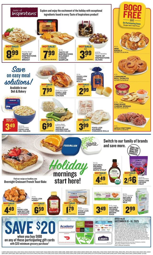 Catalogue Food Lion from 12/10/2025