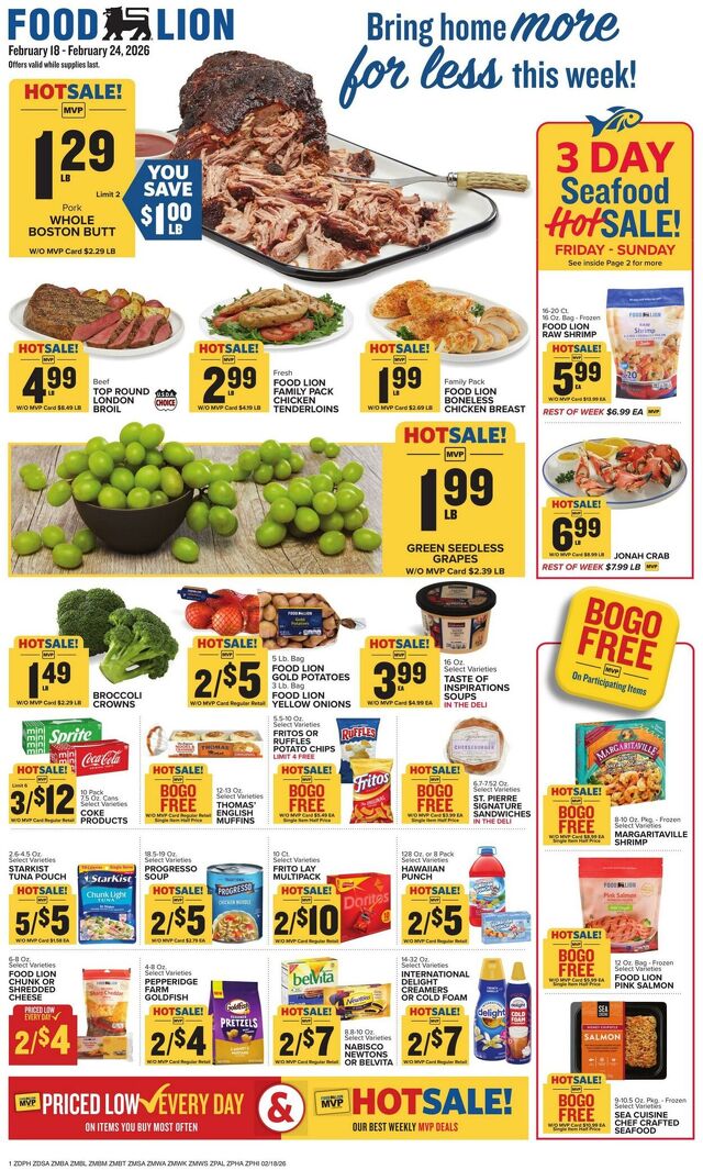 Catalogue Food Lion from 02/18/2026