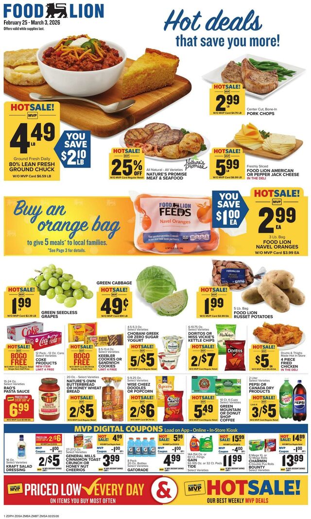 Catalogue Food Lion from 02/25/2026