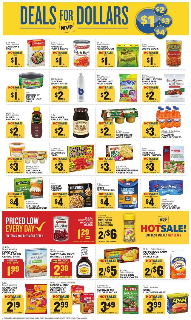 Catalogue Food Lion from 02/25/2026