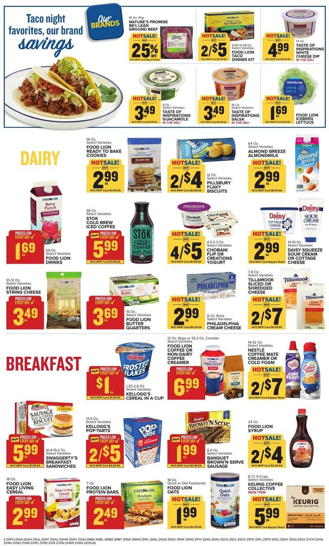 Catalogue Food Lion from 02/25/2026