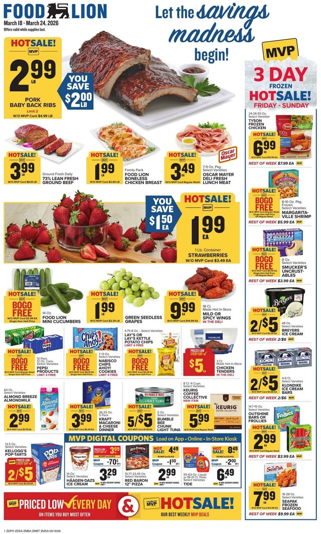 Catalogue Food Lion from 03/18/2026