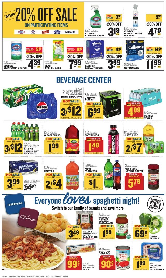Catalogue Food Lion from 03/18/2026