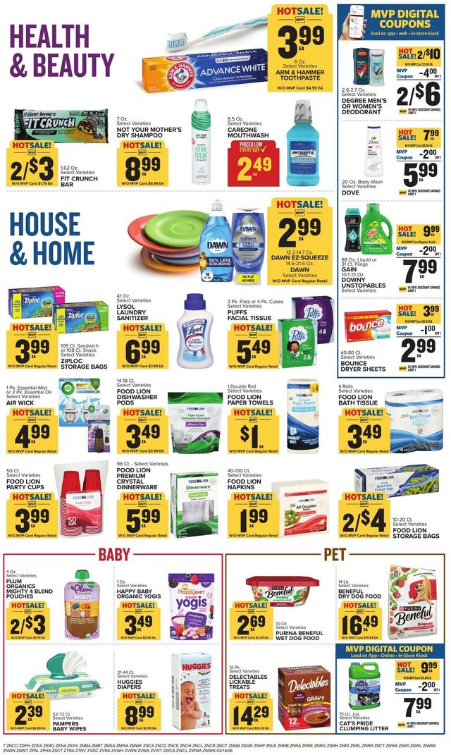Catalogue Food Lion from 03/18/2026