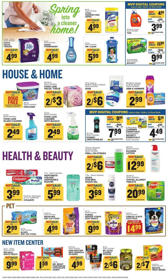 Catalogue Food Lion from 03/25/2026