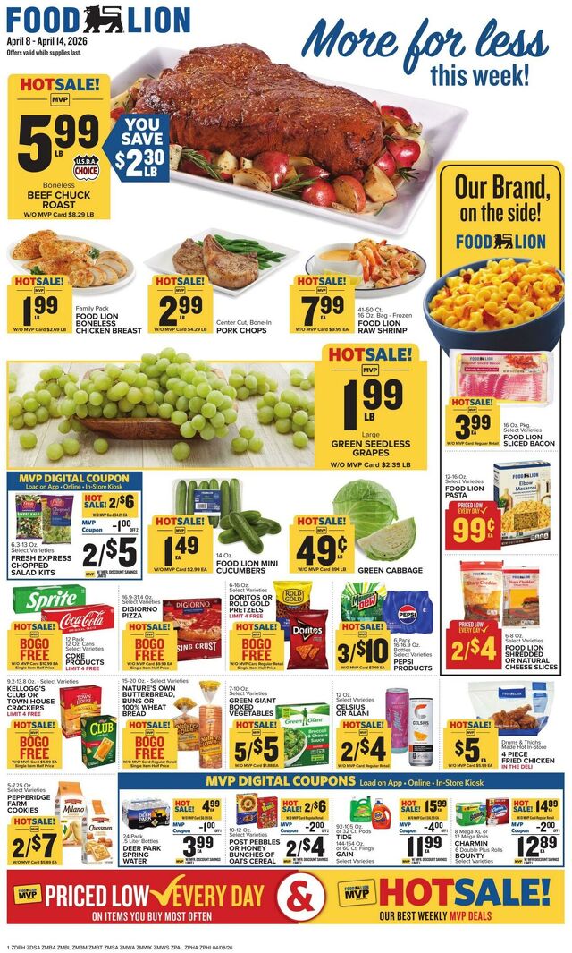 Catalogue Food Lion from 04/08/2026