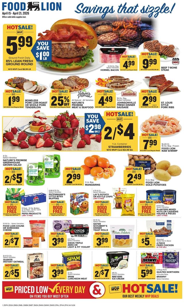 Catalogue Food Lion from 04/15/2026