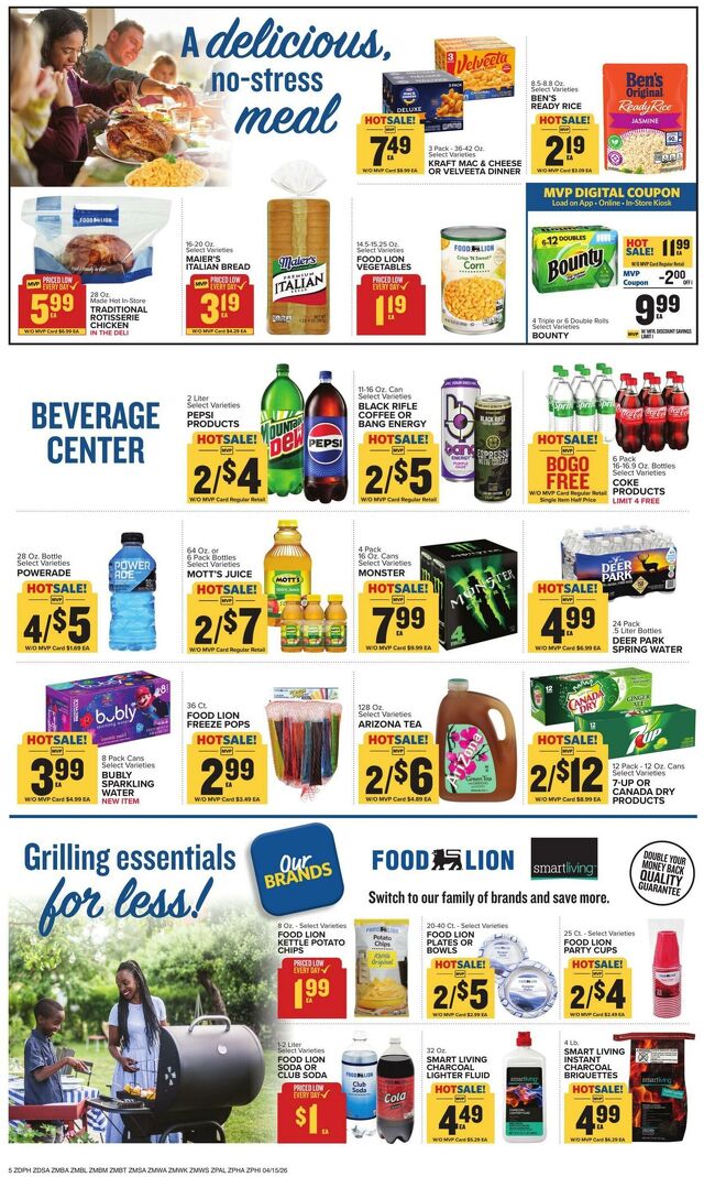Catalogue Food Lion from 04/15/2026