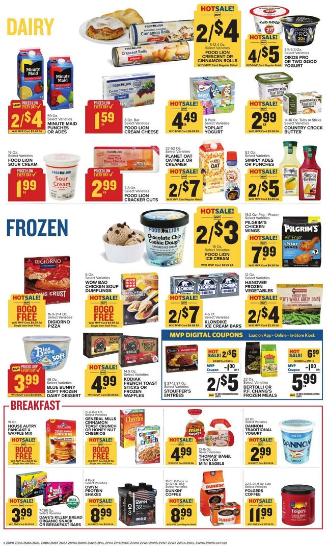 Catalogue Food Lion from 04/15/2026