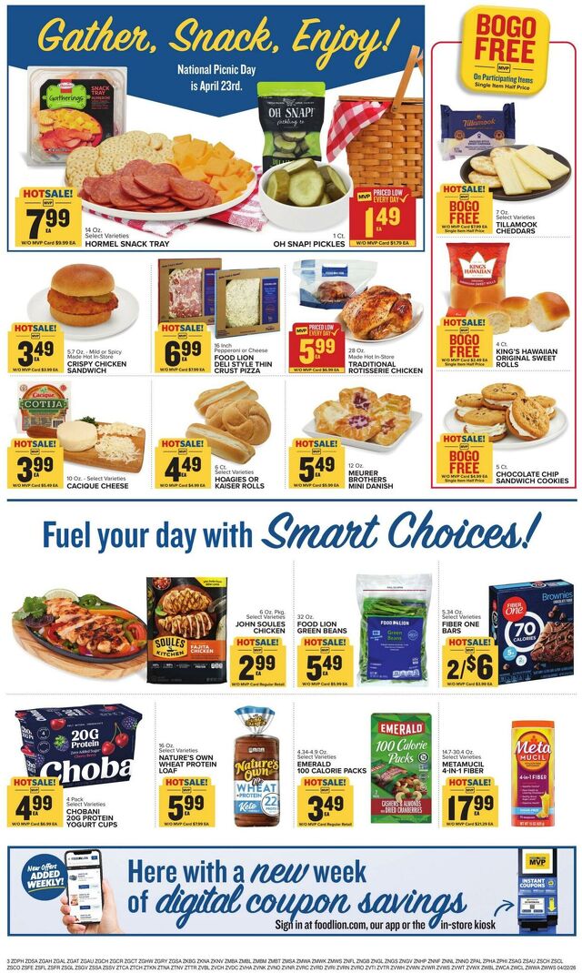 Catalogue Food Lion from 04/22/2026