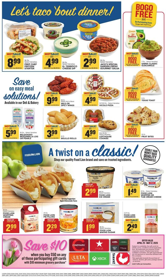 Catalogue Food Lion from 04/29/2026