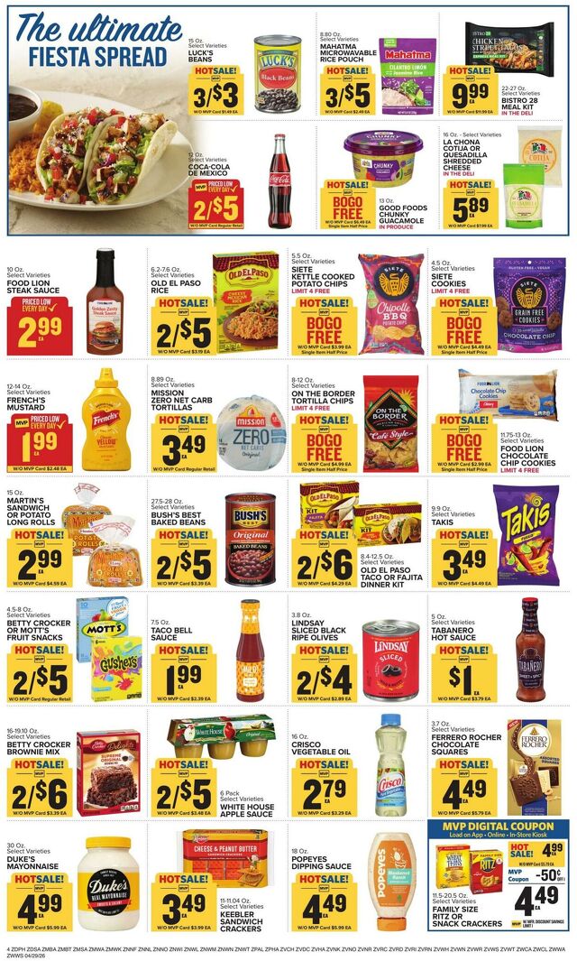 Catalogue Food Lion from 04/29/2026