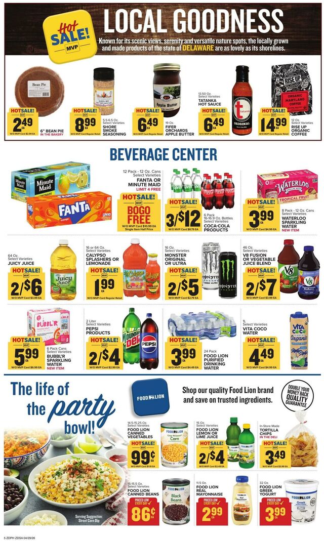 Catalogue Food Lion from 04/29/2026