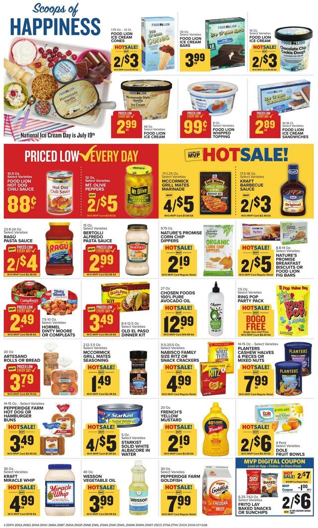Catalogue Food Lion from 07/15/2026