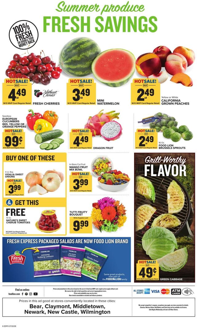 Catalogue Food Lion from 07/22/2026
