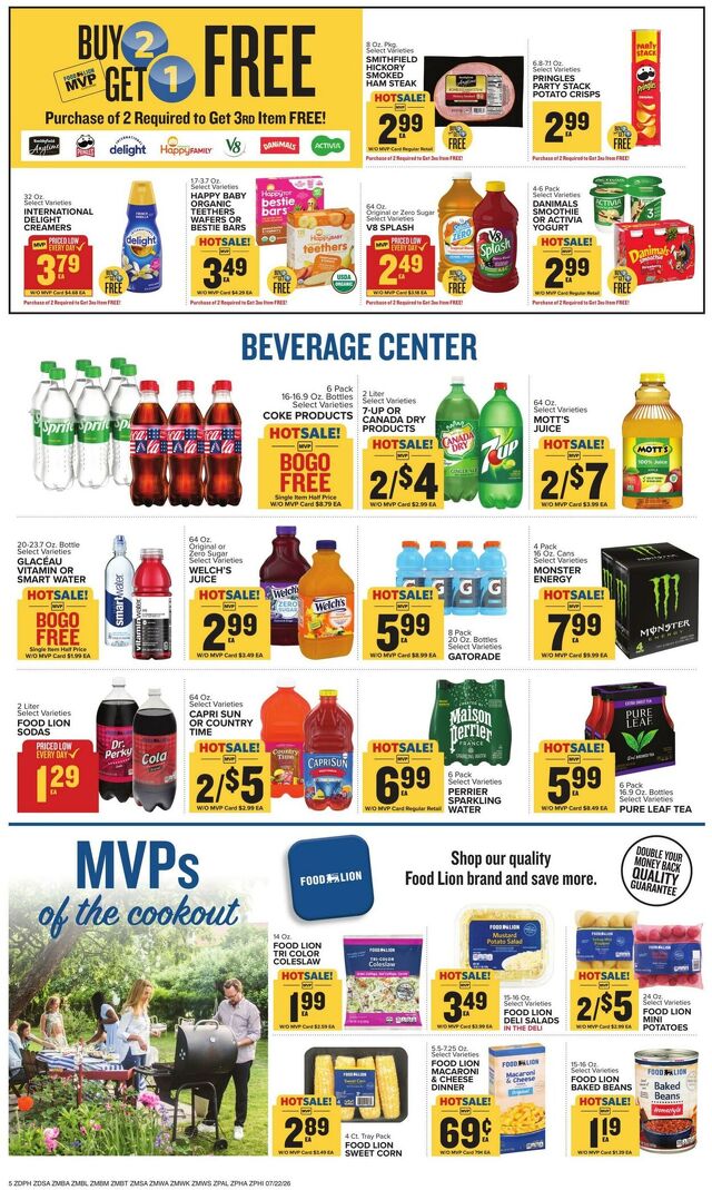 Catalogue Food Lion from 07/22/2026