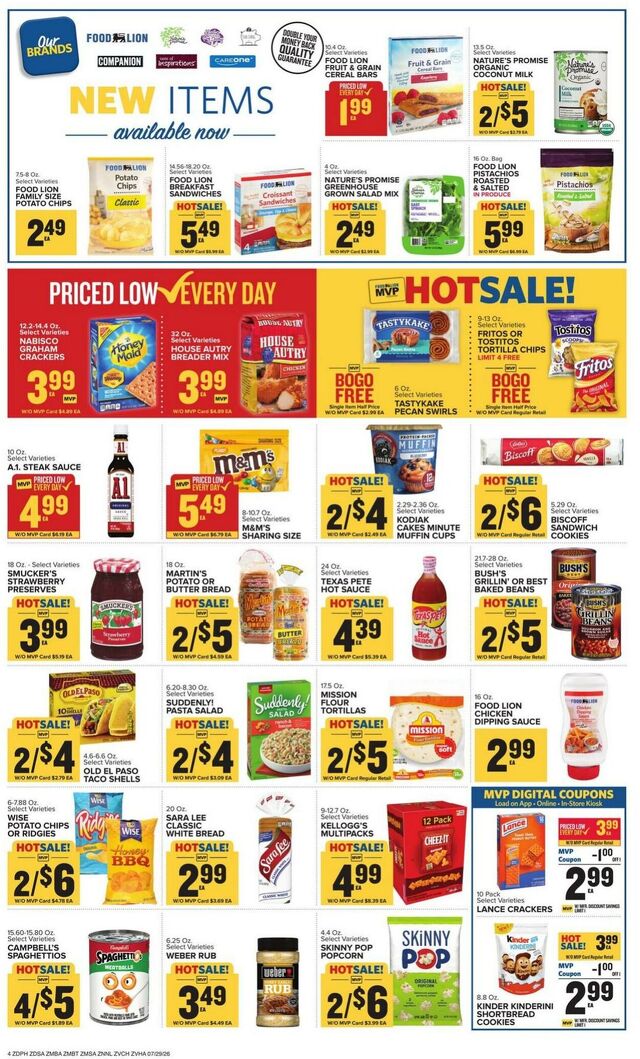 Catalogue Food Lion from 07/29/2026