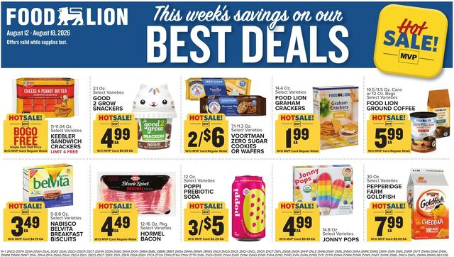 Catalogue Food Lion from 08/12/2026
