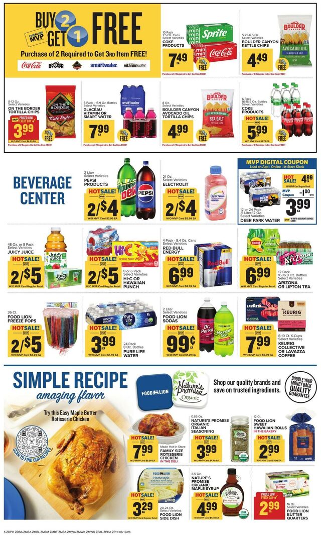 Catalogue Food Lion from 08/19/2026