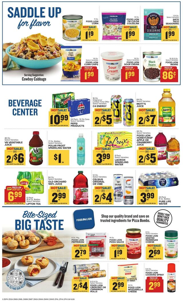 Catalogue Food Lion from 09/16/2026