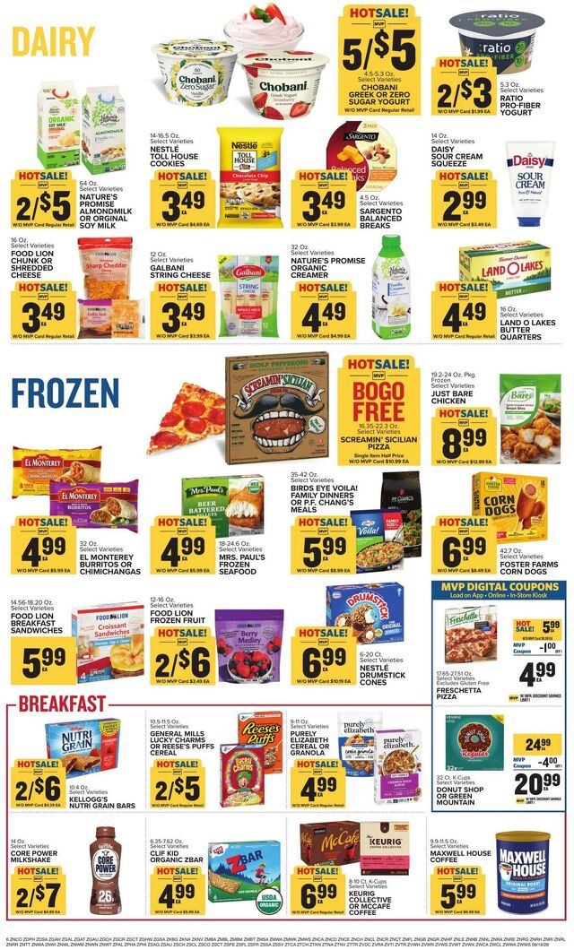 Catalogue Food Lion from 09/16/2026