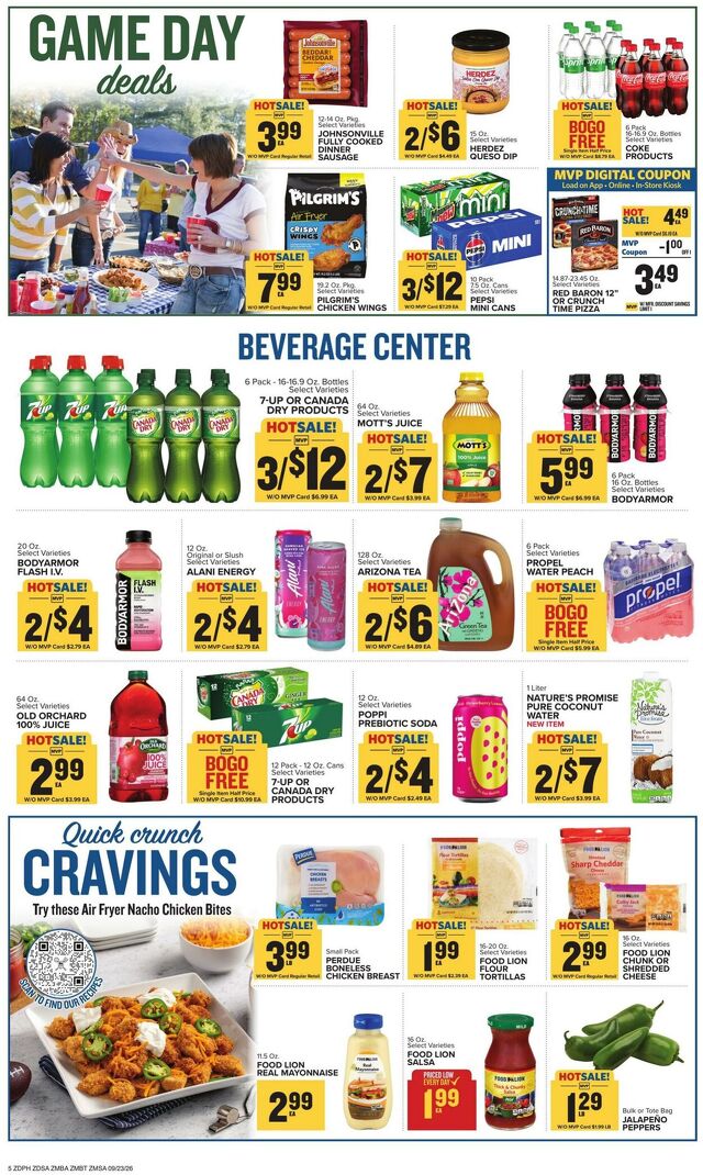 Catalogue Food Lion from 09/23/2026